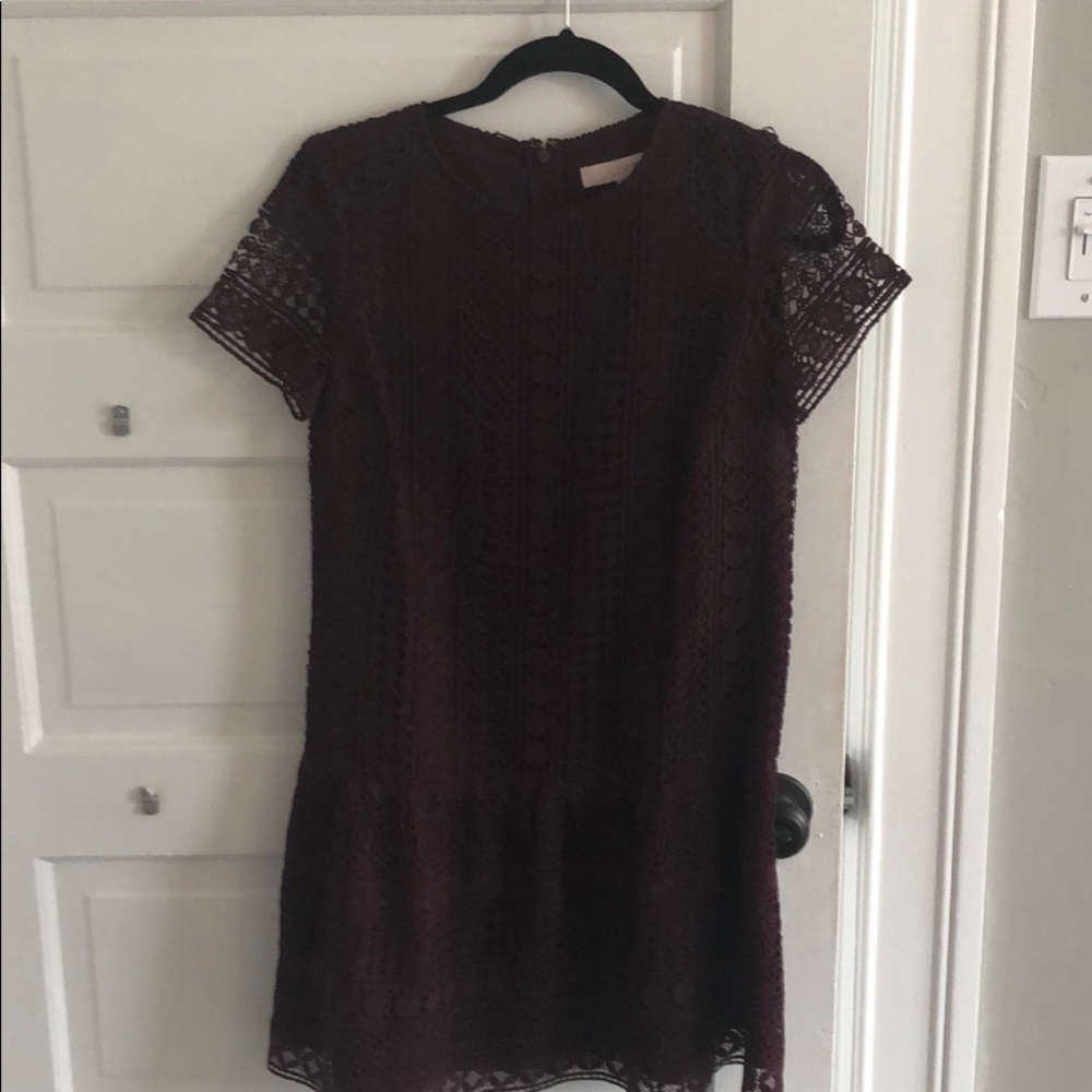 LOFT peplum dress